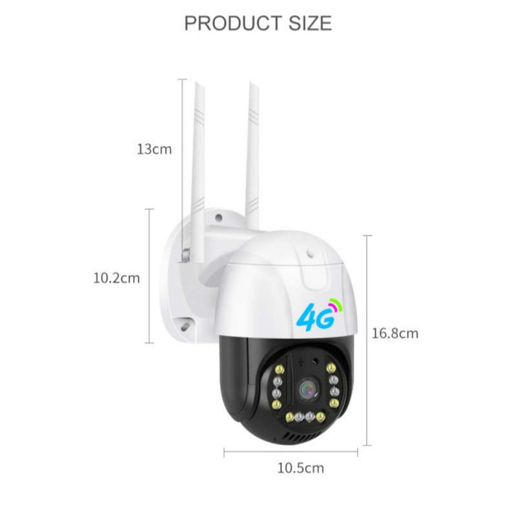 دوربین مداربسته تحت شبکه اسپیددام مدل سیمکارتی 4g