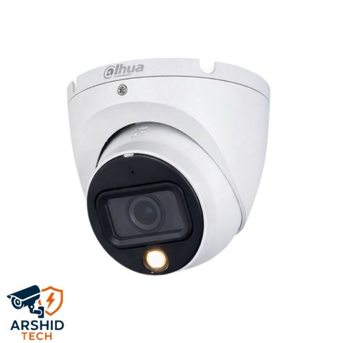دوربین مداربسته داهوا ۵ مگاپیکسل مدل DH-HAC-HDW1500TLMP-IL-A با میکروفون و دید در شب هوشمند