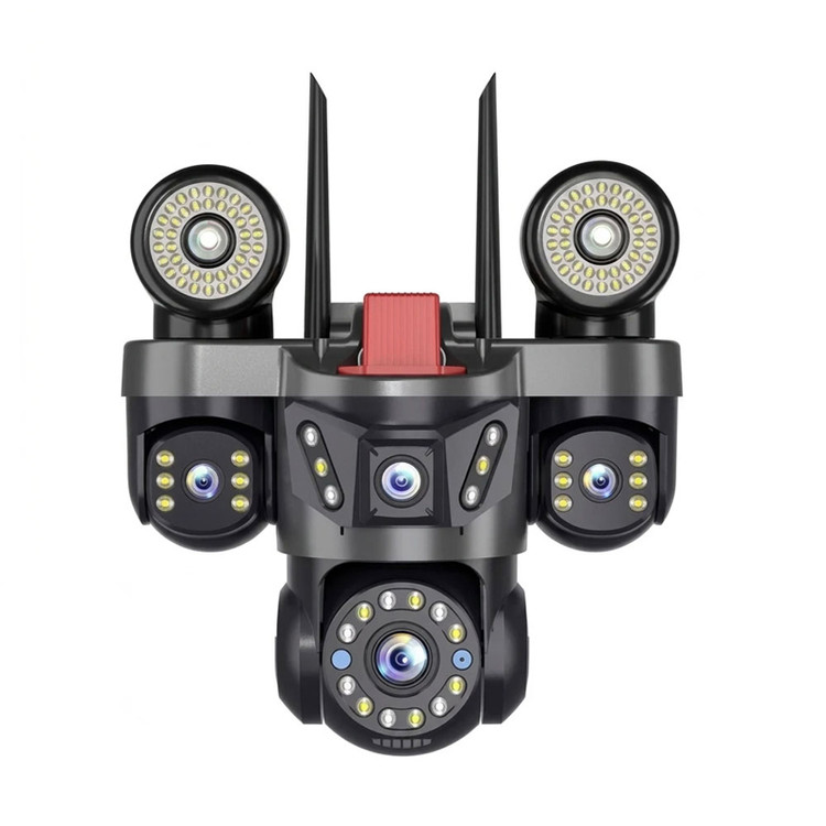دوربین مدار بسته سه لنز موتوردار سیمکارتی با نت ملی QQ-881A-4G